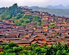 【櫻意盎然、繽紛多彩】黃果樹大瀑布、平壩賞櫻、地球綠寶石荔波西江千戶苗寨8天