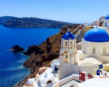 藍白希臘愛琴海三島、天空之城浪漫13天